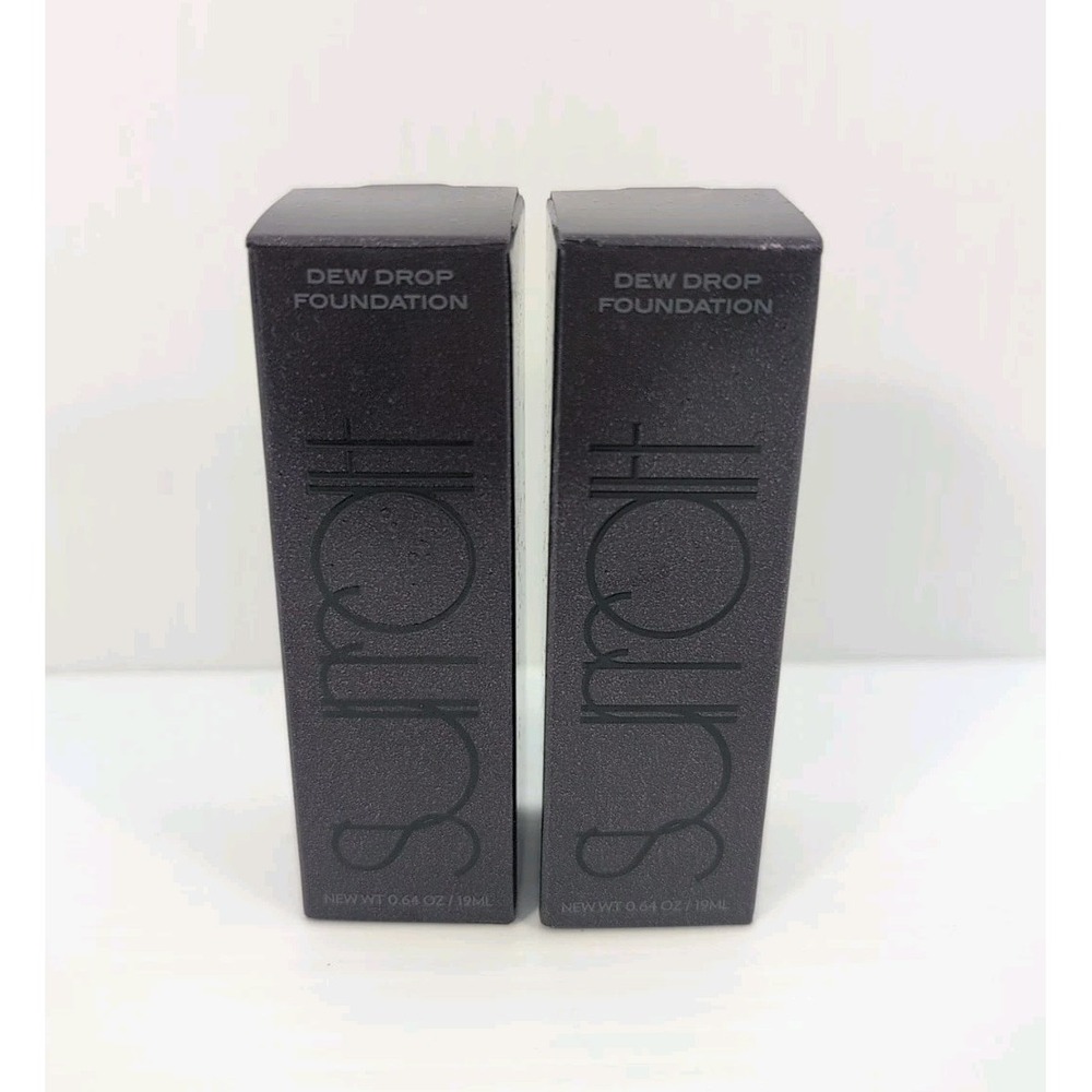 Lot of 2 Surratt‎ Beauty Dew Drop Foundation 0.64oz 19 Mil Shade #12 - Brand New